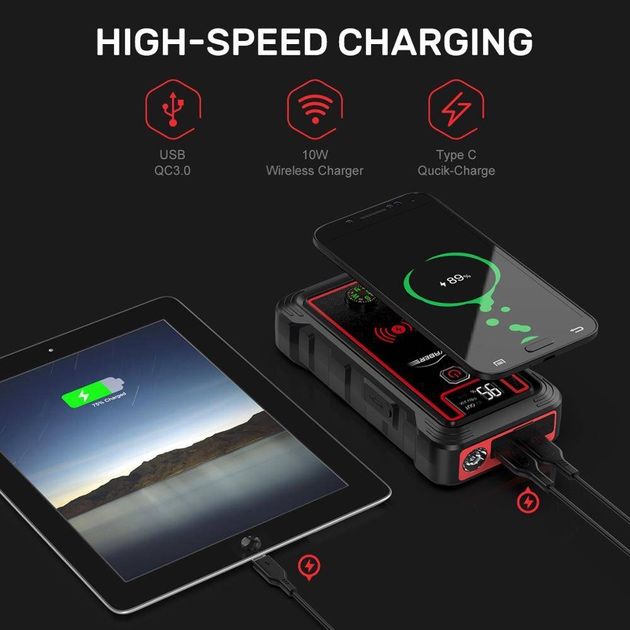Пусковий  пристрій новий JUMP STARTER
