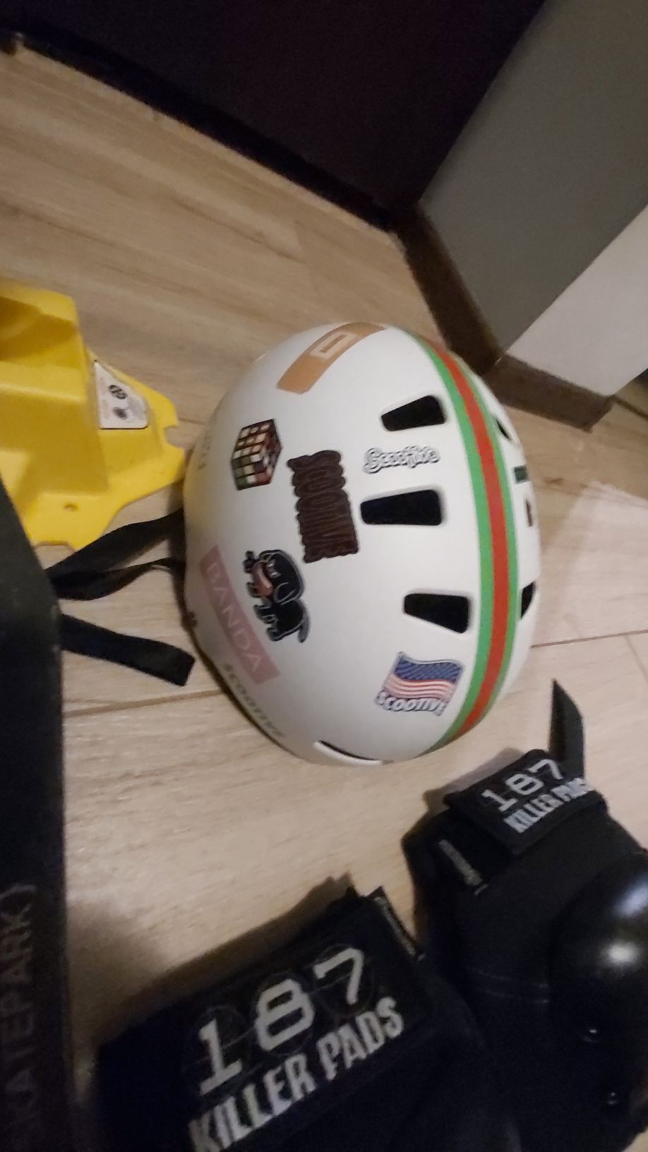kask TSG, ochraniacze killer pads