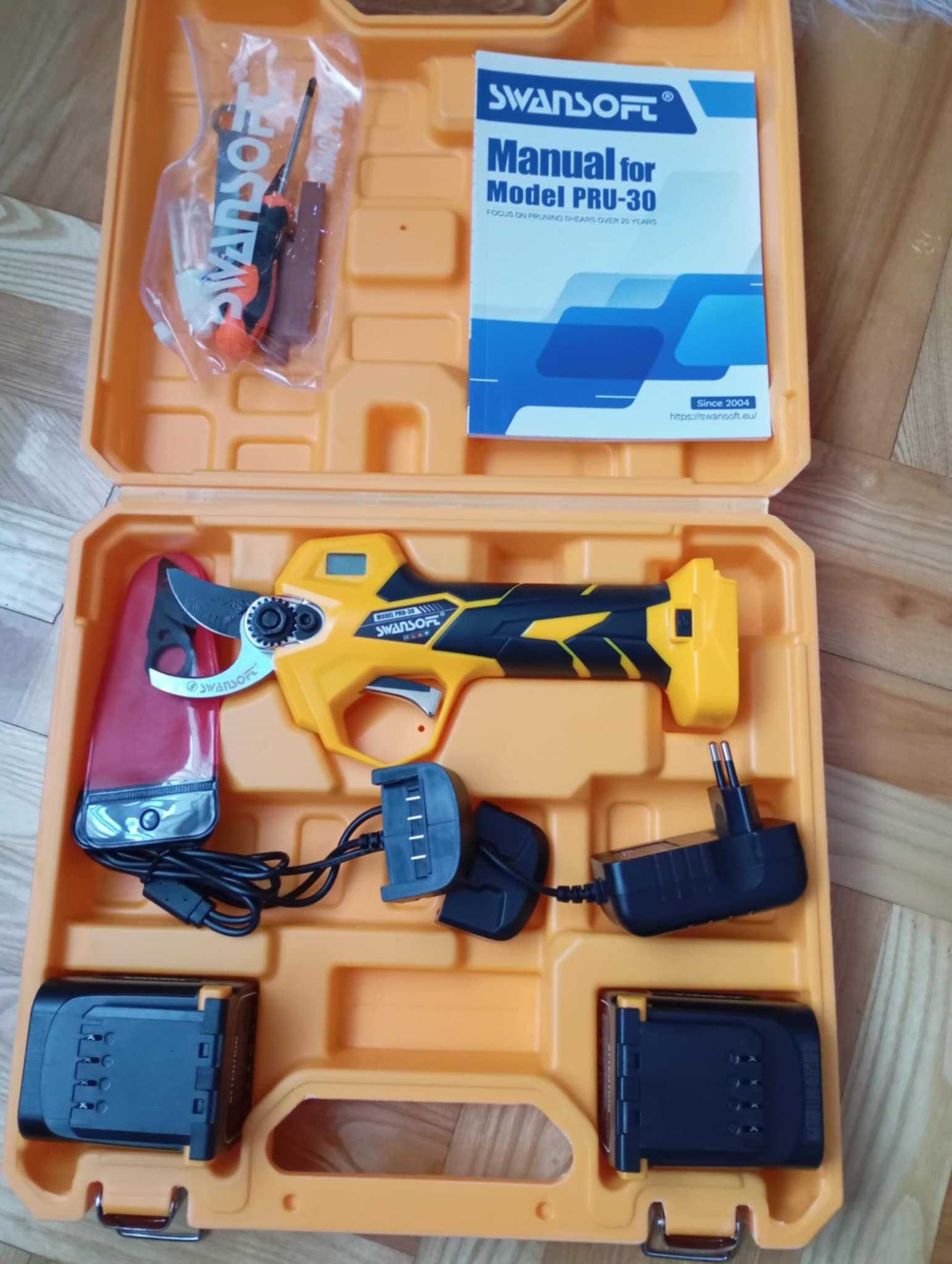 Sekator elektryczny Swansoft PRU-30 Jak electrocoup