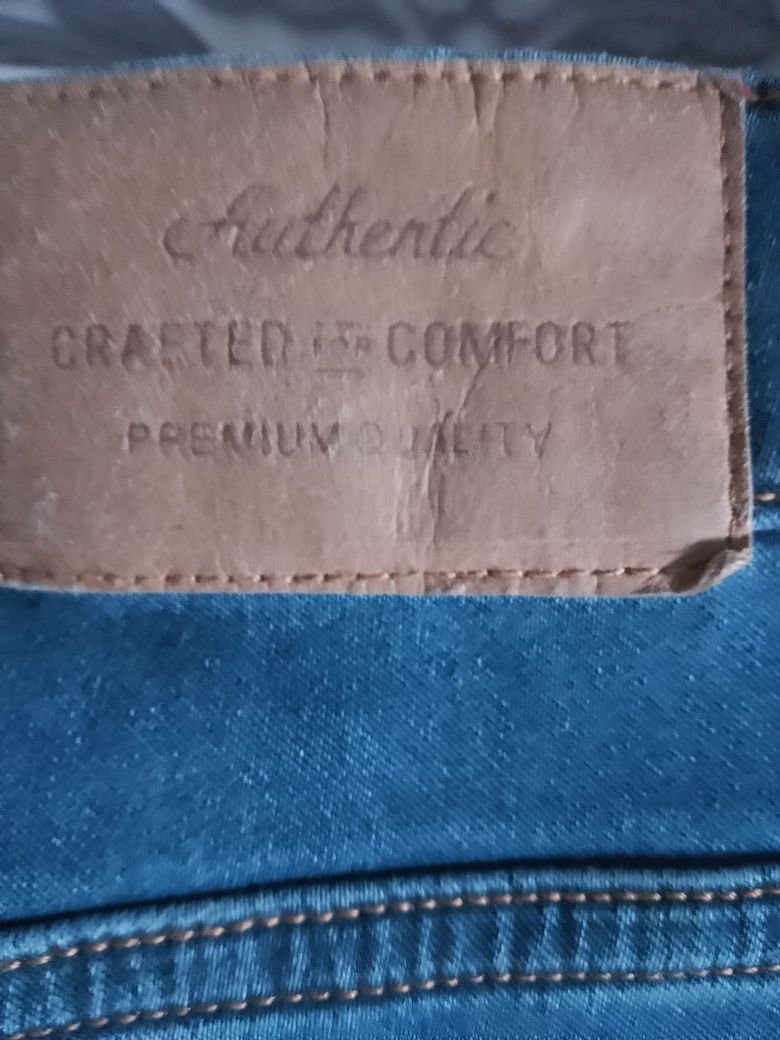 Spodnie męskie duże jeans 103 cm