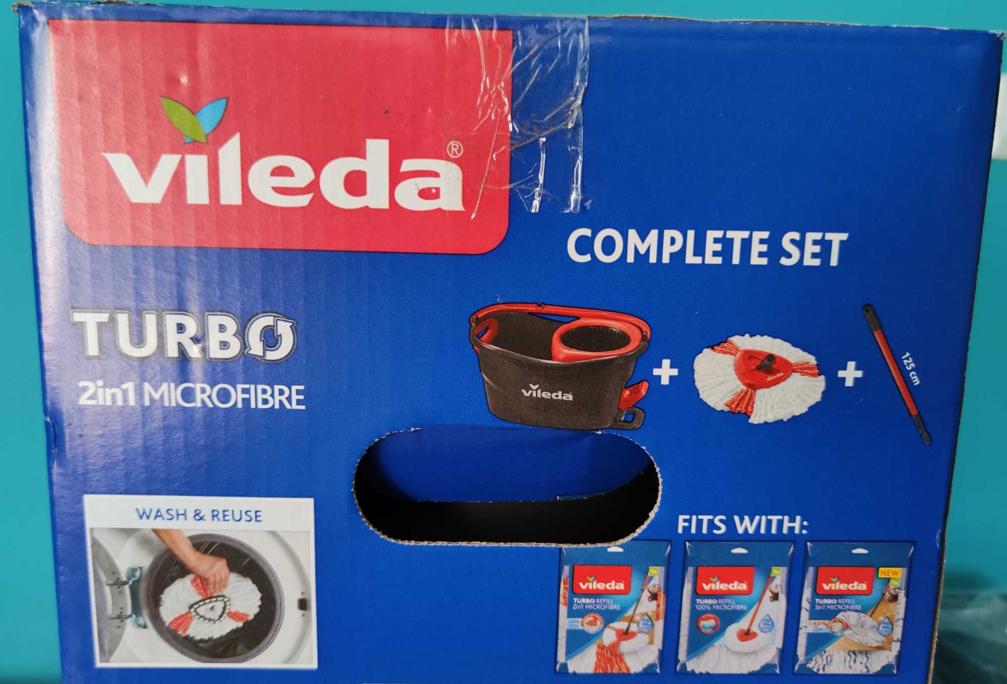 MOP Vileda Turbo +Ajax