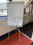 Flipchart magnetyczny na trójnogu Tablica magnetyczna 75x105 Fra VAT