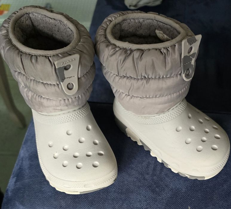 Зимові дитячі чоботи Crocs