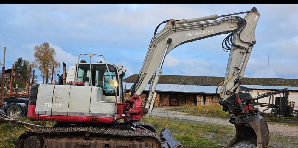 Koparka gąsienicowa Takeuchi TB1140 jcb 14ton cat doosan