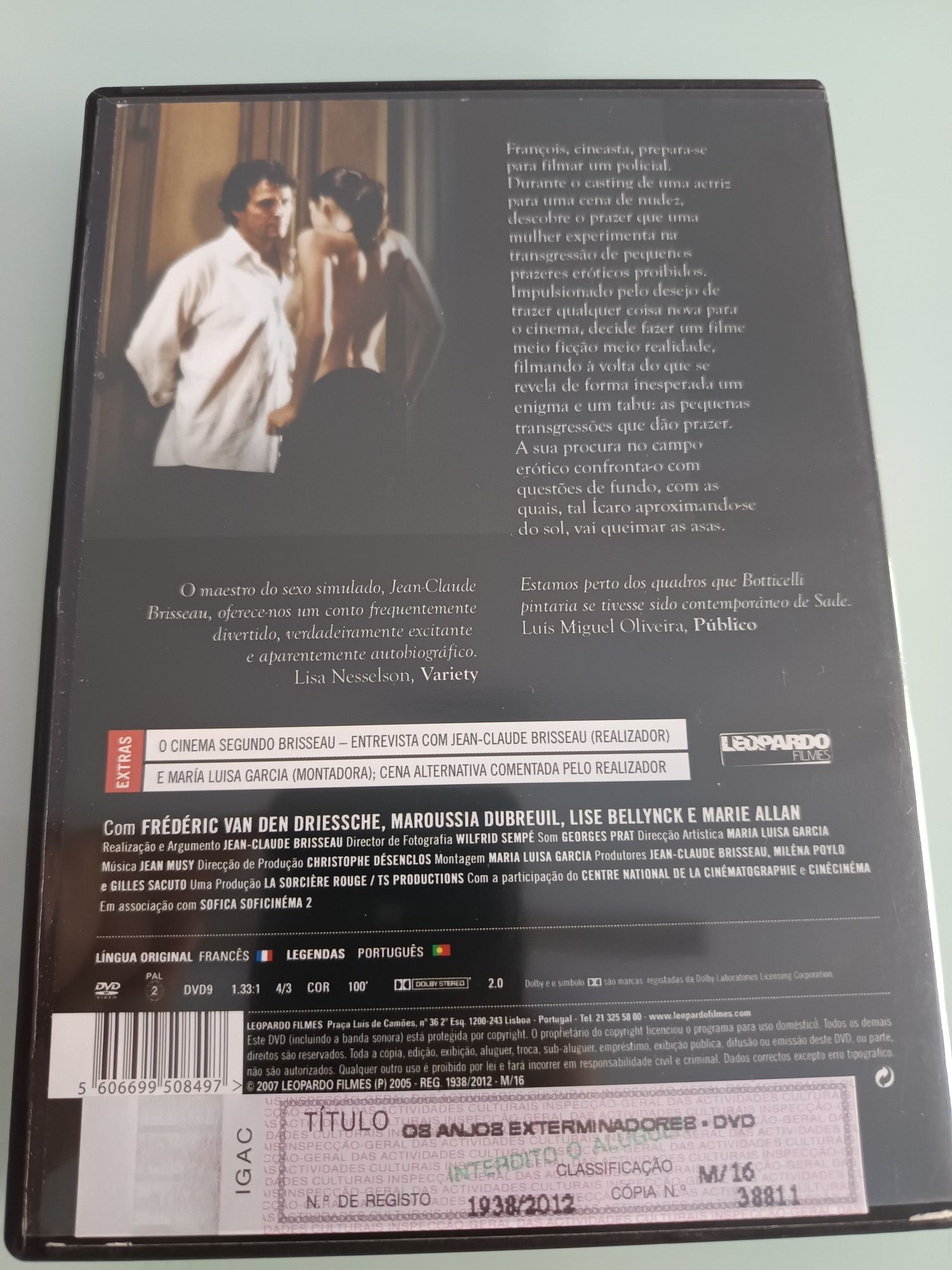 DVD os anjos exterminadores