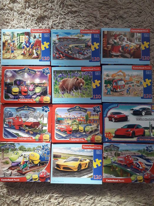 Пазли, розвиваючі ігри