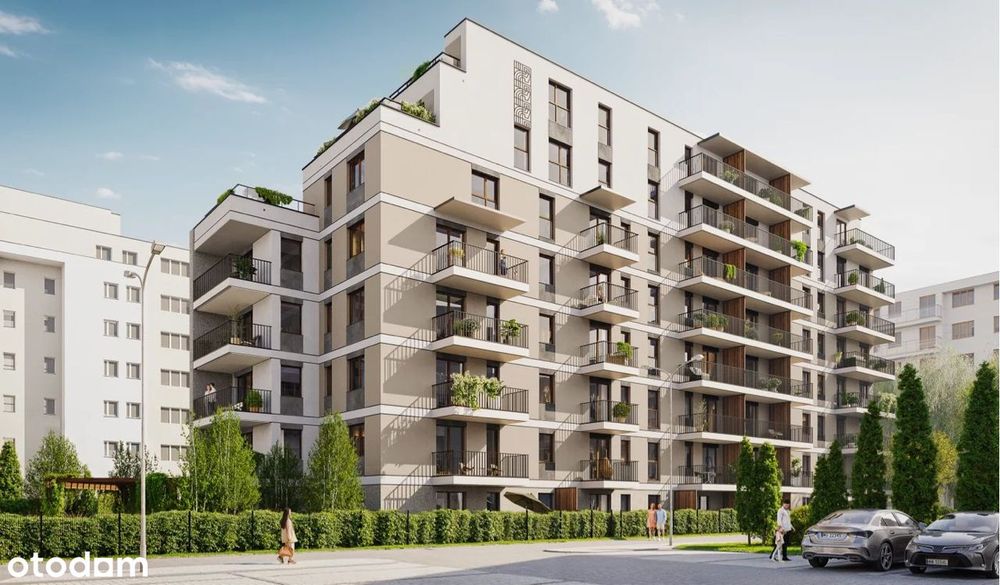 3-pokojowe mieszkanie 50m2 + balkon