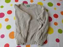 Camisola de malha Benetton Bege