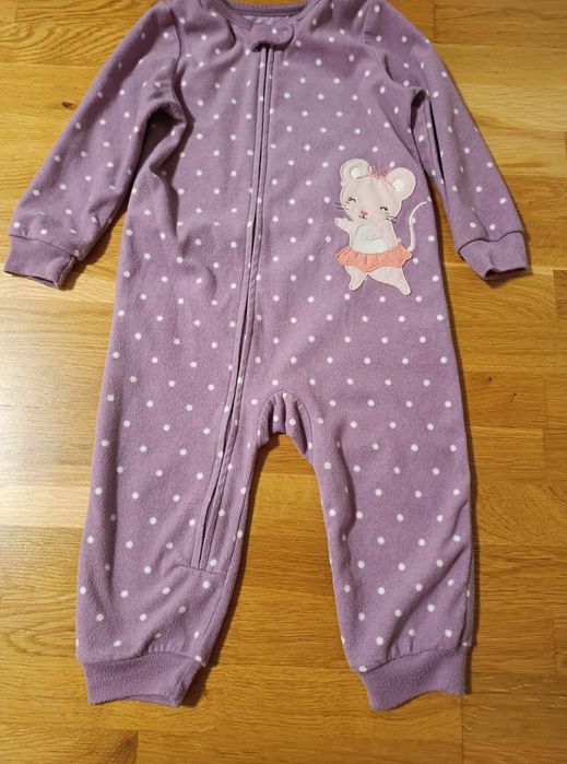 Флісовий чоловічок ромпер carters