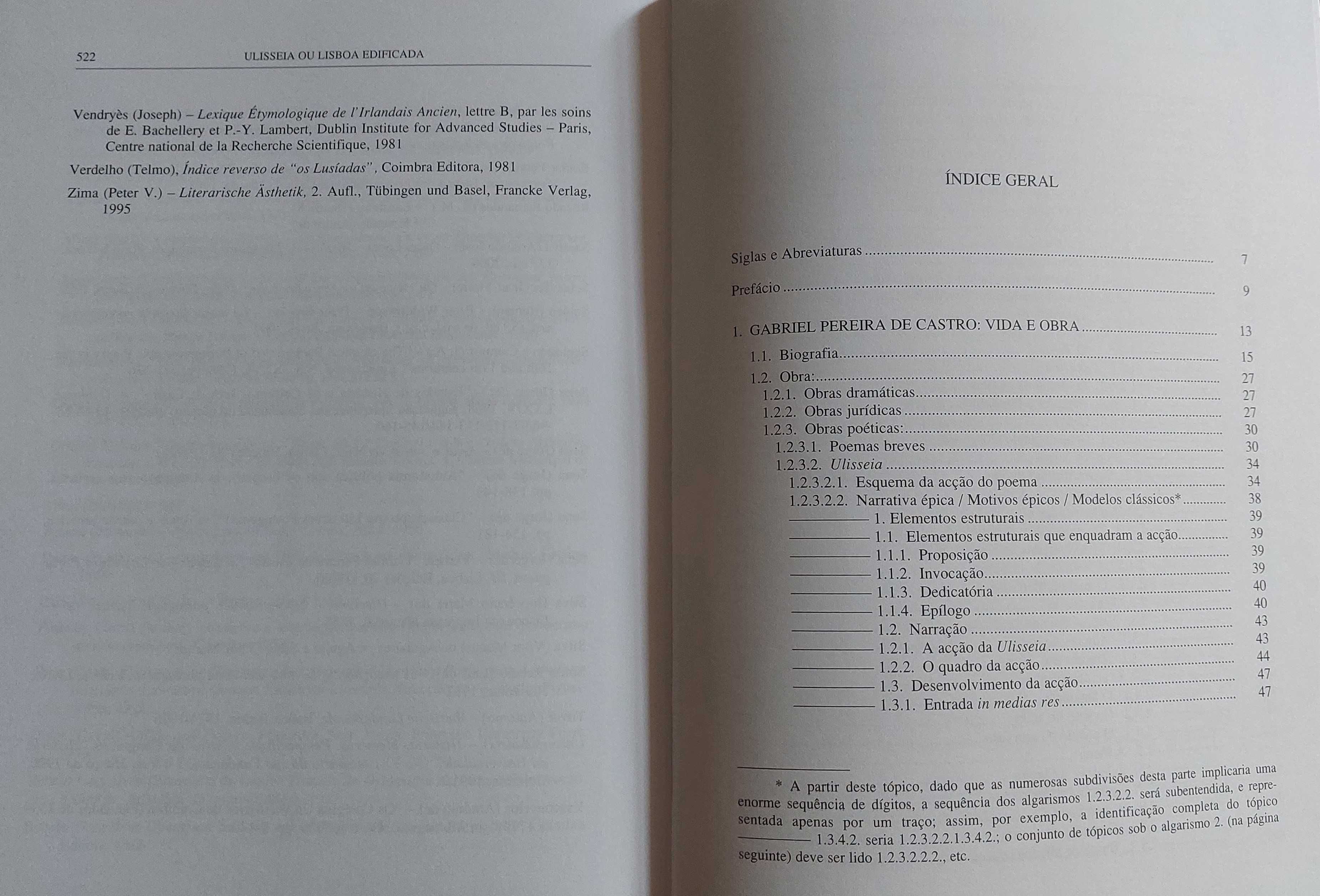 ULISSEIA OU LISBOA EDIFICADA - Vol. II - Gabriel Pereira de Castro