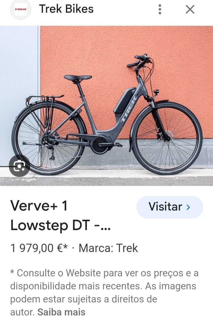 Bicicleta elétrica Treck Verve+1 Lowstep