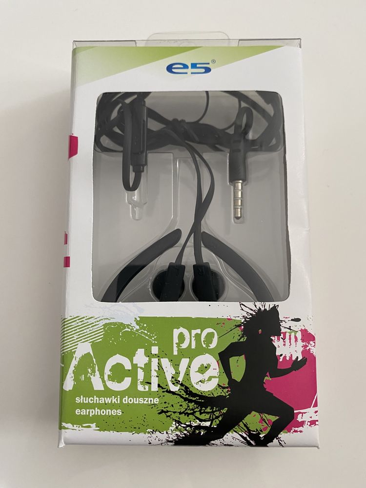 Słuchawki douszne earphones  a5 Pro Active
