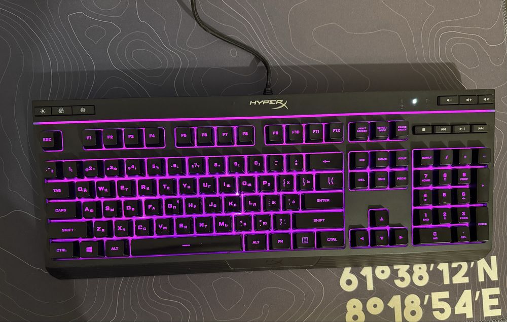 клавіатура HyperX Alloy Core RGB