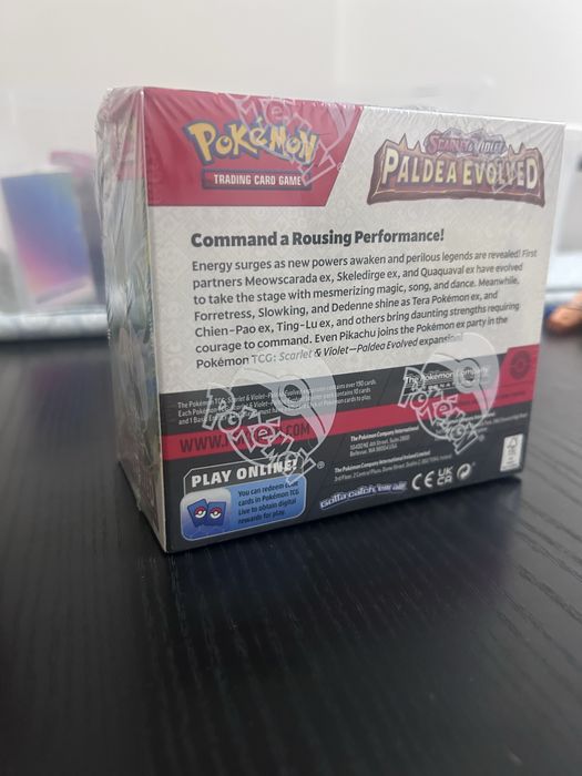 Paldea Evolved Booster box - Selado em inglês