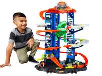 Ігровий набір Hot Wheels City Легендарний гараж Ті-Рекса GJL14 • Новий
