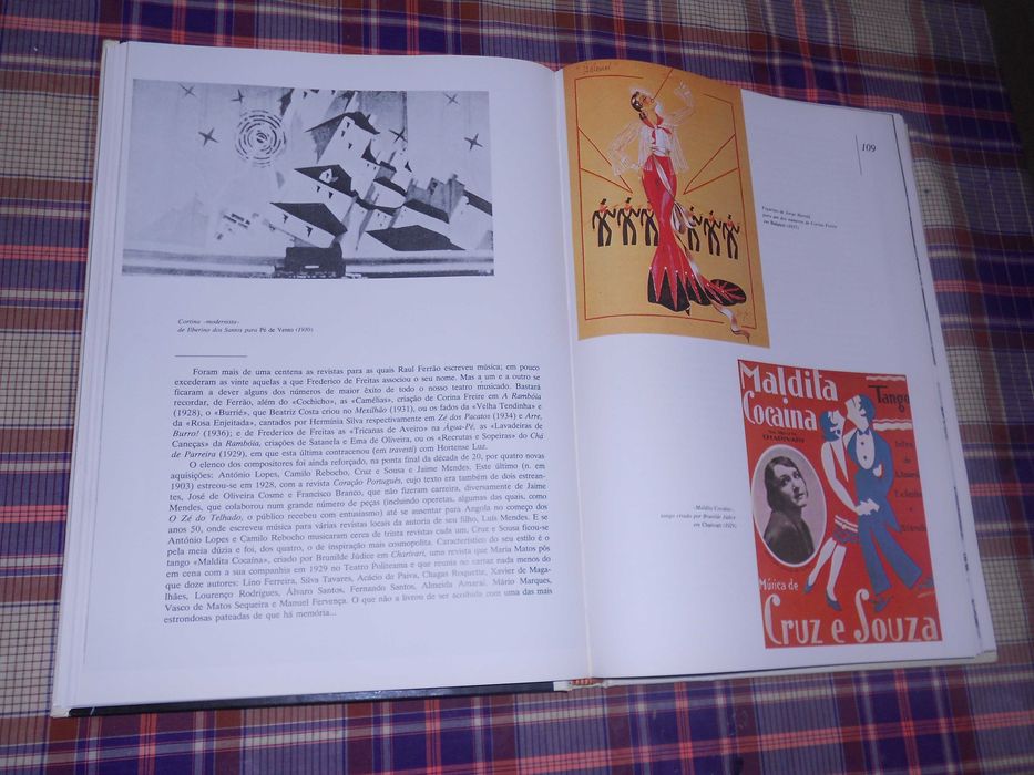 Livro Historia do Teatro de revista em Portugal
