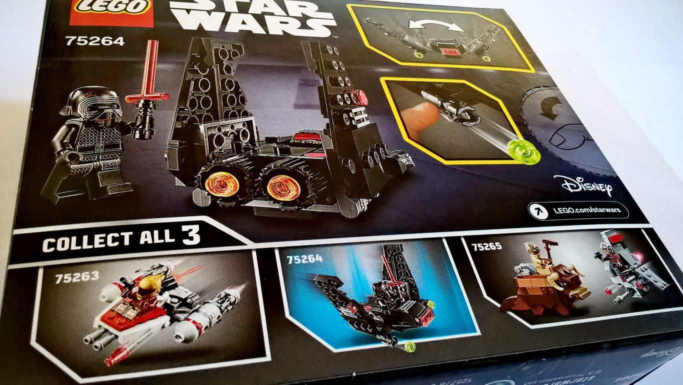 Lego Star Wars 75264 Kylo Ren's Shuttle Microfighter Series 7 selado