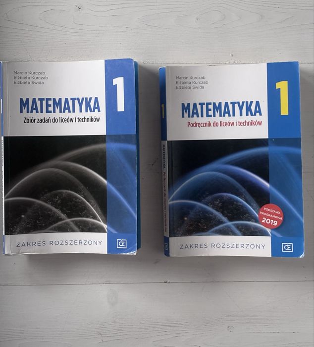 Podręcznik i zbiór zadań do matematyki 1, zakres rozszerzony