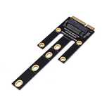 Adapter Mini PCIE (WiFI BT) do M2 NVMe i SATA SSD B-key lub B/M-key