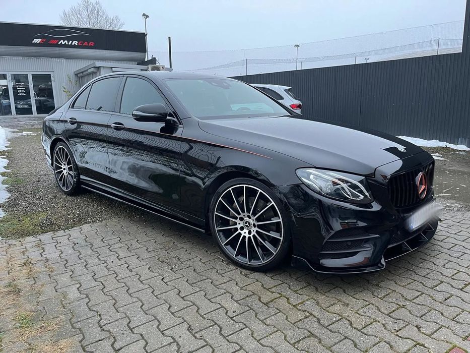 Mercedes-Benz Klasa E 220d 195km 2xAMG Pakiet MAXTON Super Stan Salon PL