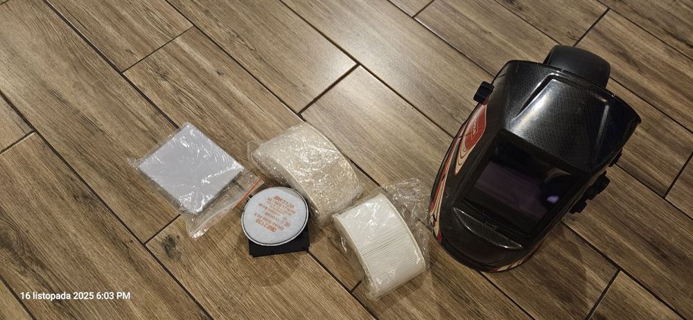 Maska do spawania z nadmuchem