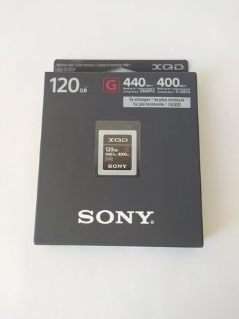 Карта Sony/Сони 120 GB XQD G Series PCI Express 3.0 (QDG120F) Акция!