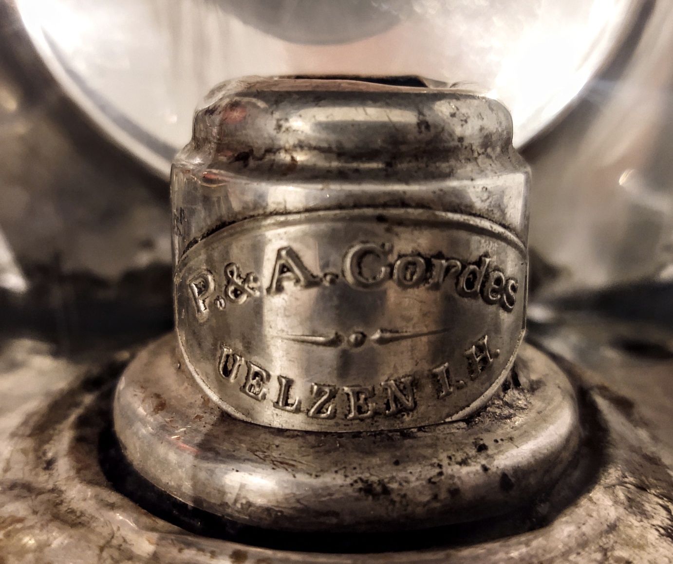 Lampa powozowa do bryczki karety antyk na świeczkę retro P.&A. Cordes