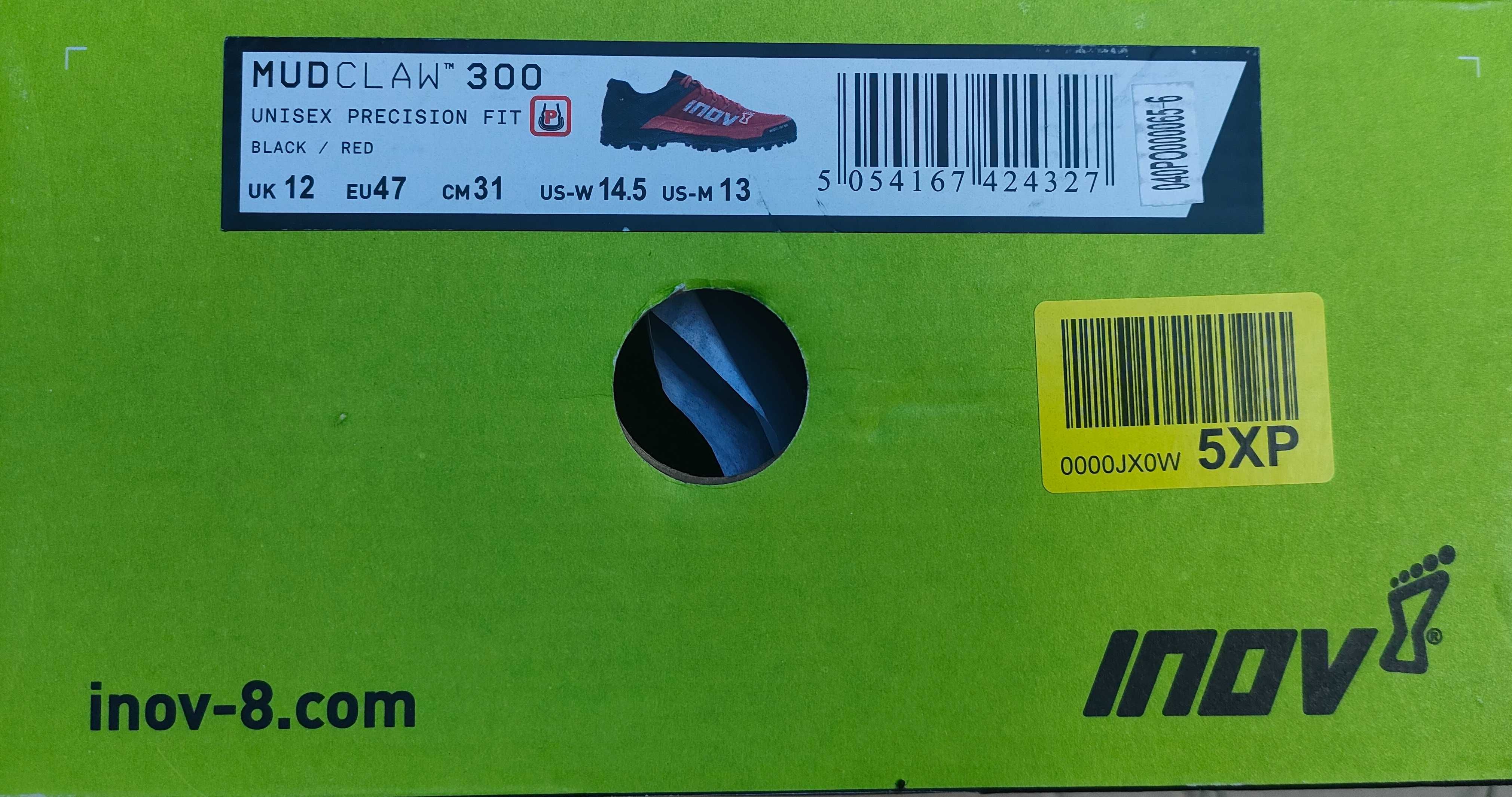 Buty do biegania Inov-8 Mudclaw 300 - rozmiar 47 EU