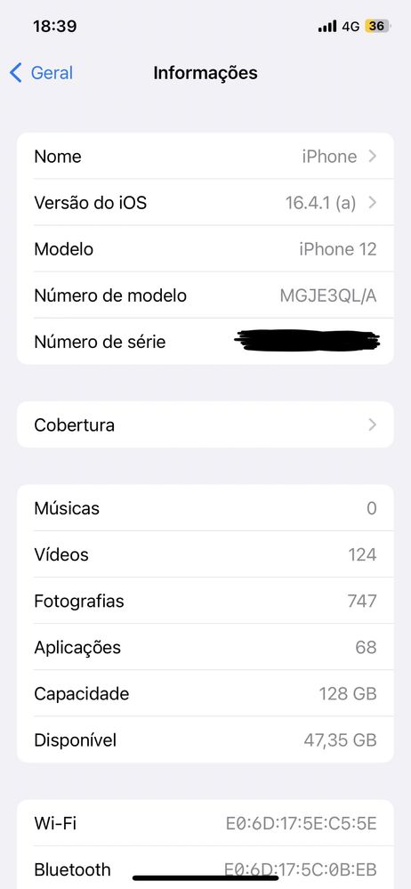 iPhone 12 128Gb Azul