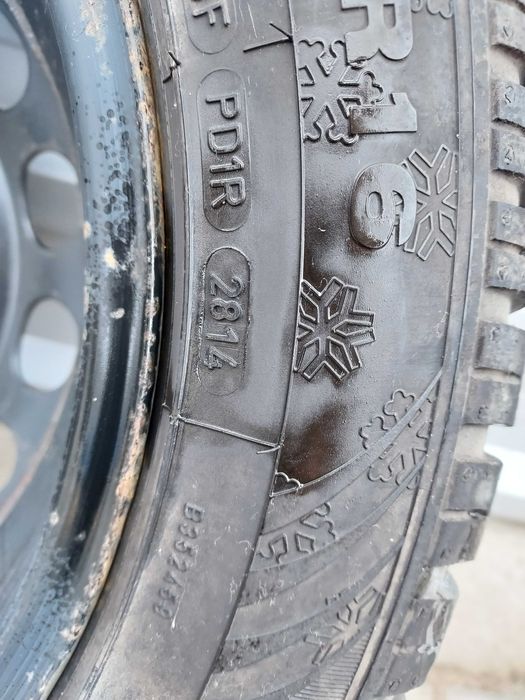 Felgi Koła Opony 205/55R16 Dunlop winter sport 4D Zimowe Vw