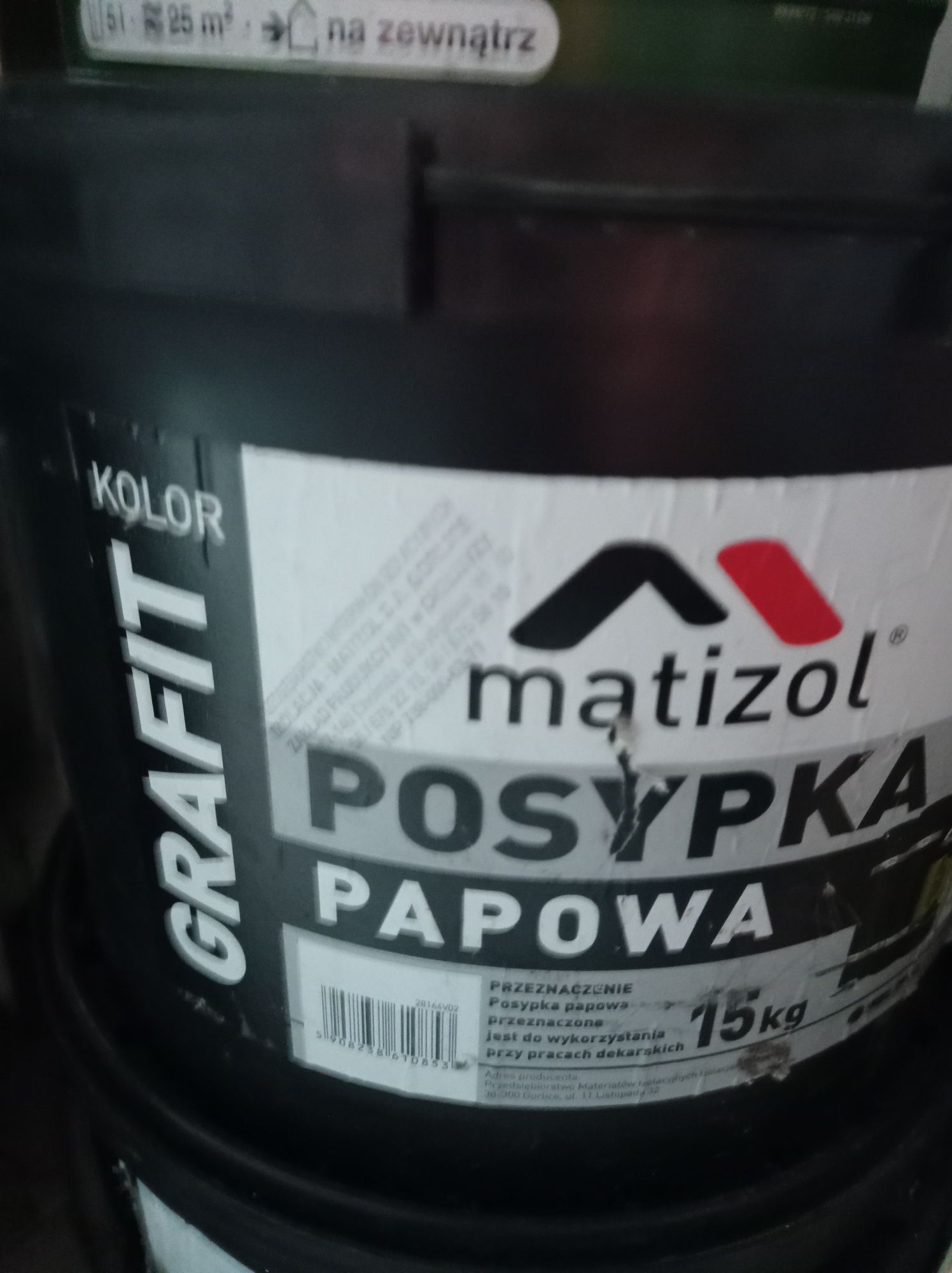 Posypką papowa Matizol 15 kg