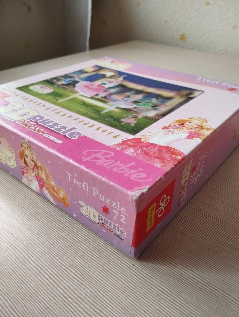 Puzzle 3D Barbie 72 elementów Trefl