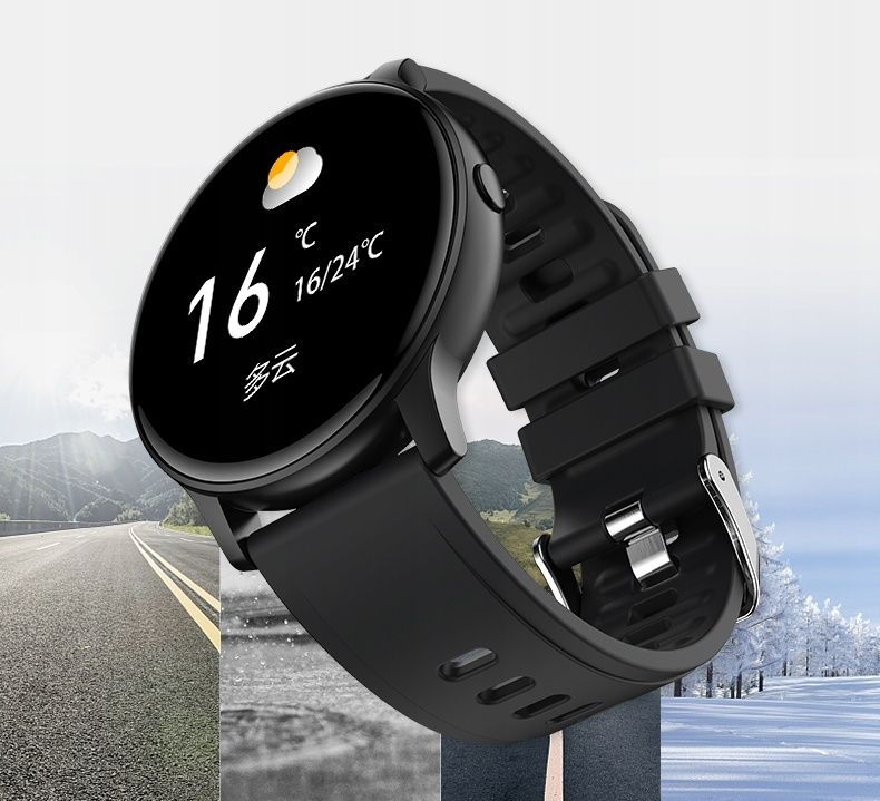 NOWY Zegarek SmartWatch sportowy: 24 tryby sportowe