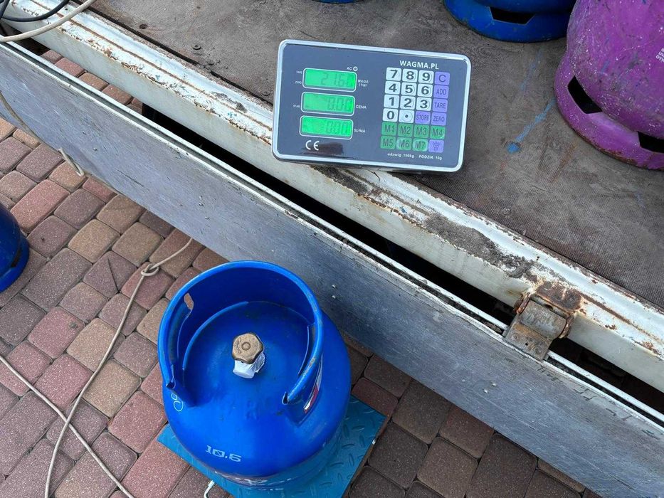 Gaz w butlach  -  dostawy , serwis