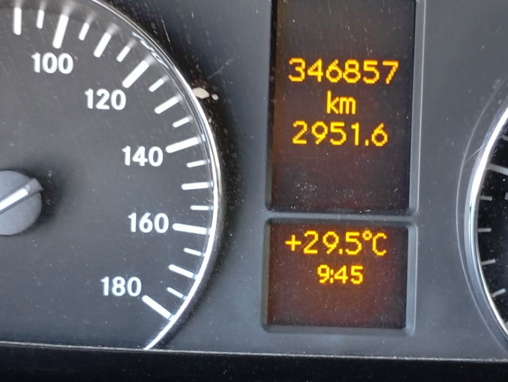 Camper Mercedes sprint mier 906 l4h2 2  zamiana na busa chłodnie