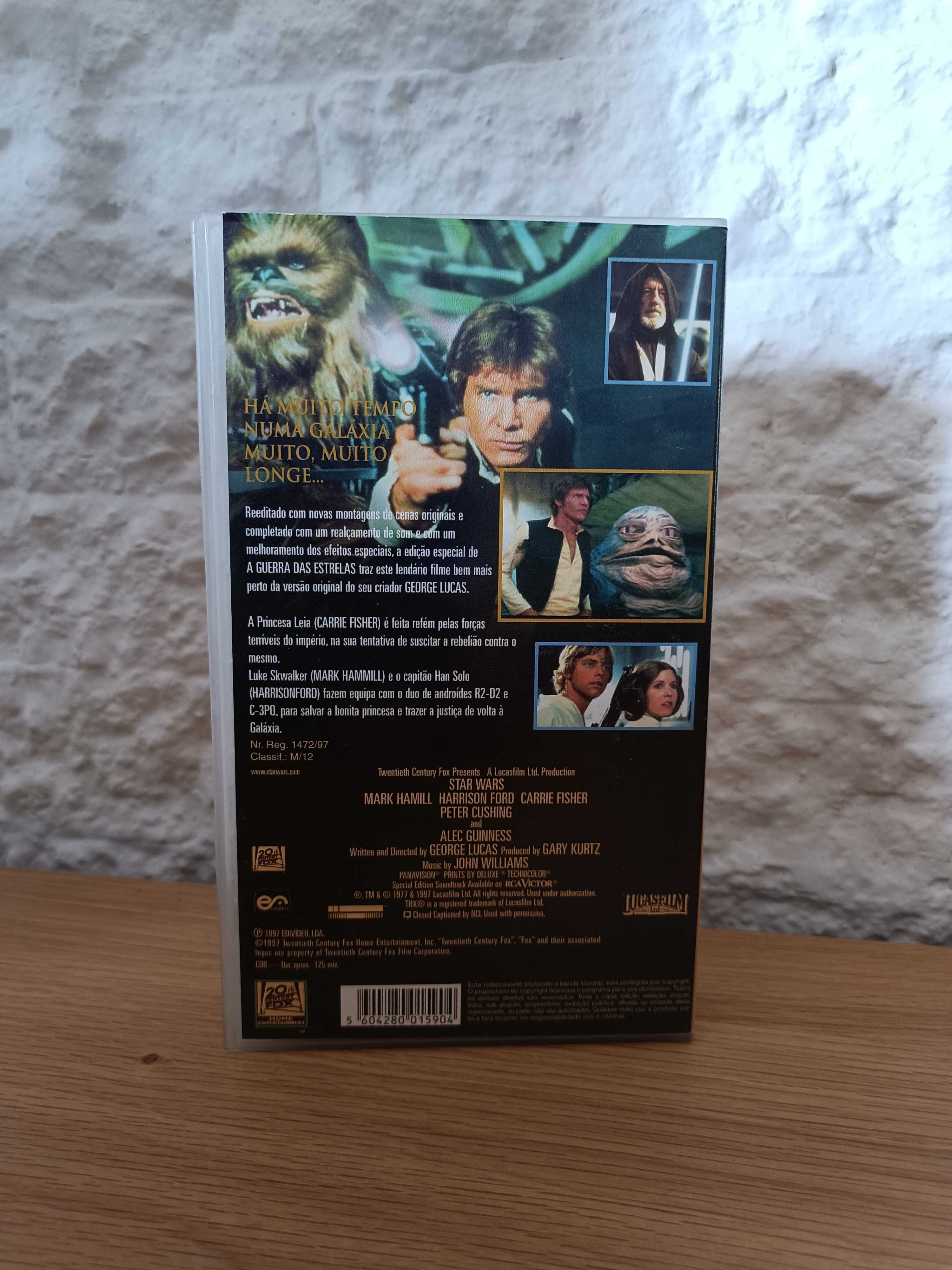 Filme VHS Star Wars Episodio 4 - Edição Especial