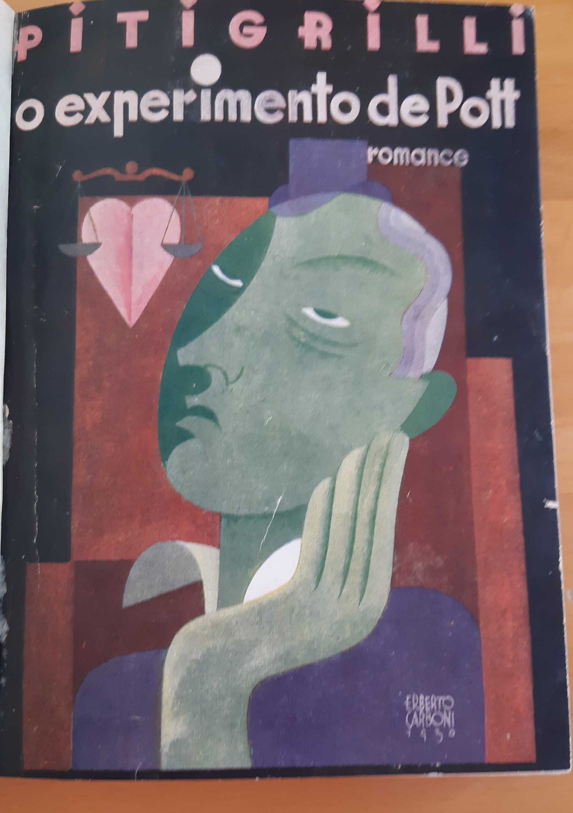 "O experimento de Pott", de Pitigrilli - 1ª edição - 1931