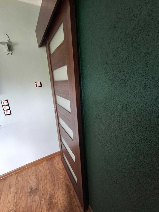 Drzwi przesuwane 80 wew. szyna GRATIS