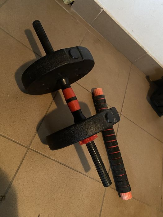 Hantle ciężarki sztanga