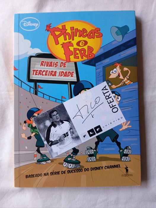 Livro Phineas e Ferb Rivais de Terceira Idade - Molly McGuire