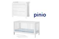 Pinio Moon/Basic zestaw 3 elem. z łóżeczkiem 120x60