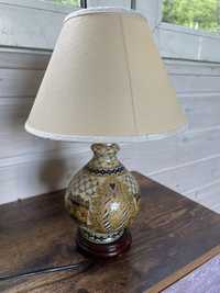 Lampka nocna vintage ceramiczna