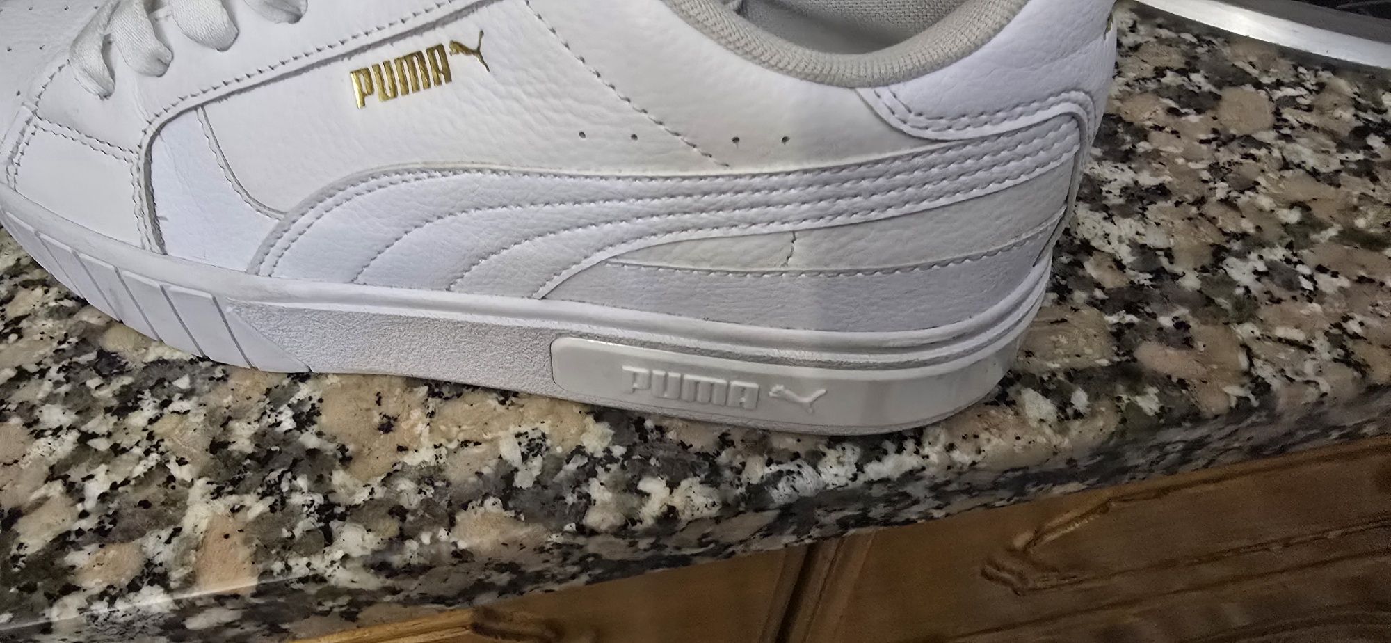 Sapatilhas  Puma brancas de senhora número 39