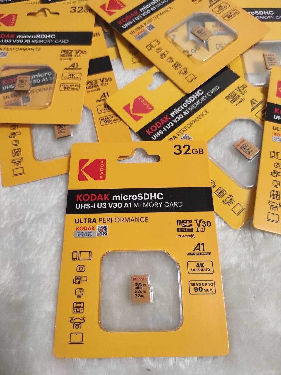 SD карта пам'яті, SD накопичувач Kodak 32 GB та 64 GB