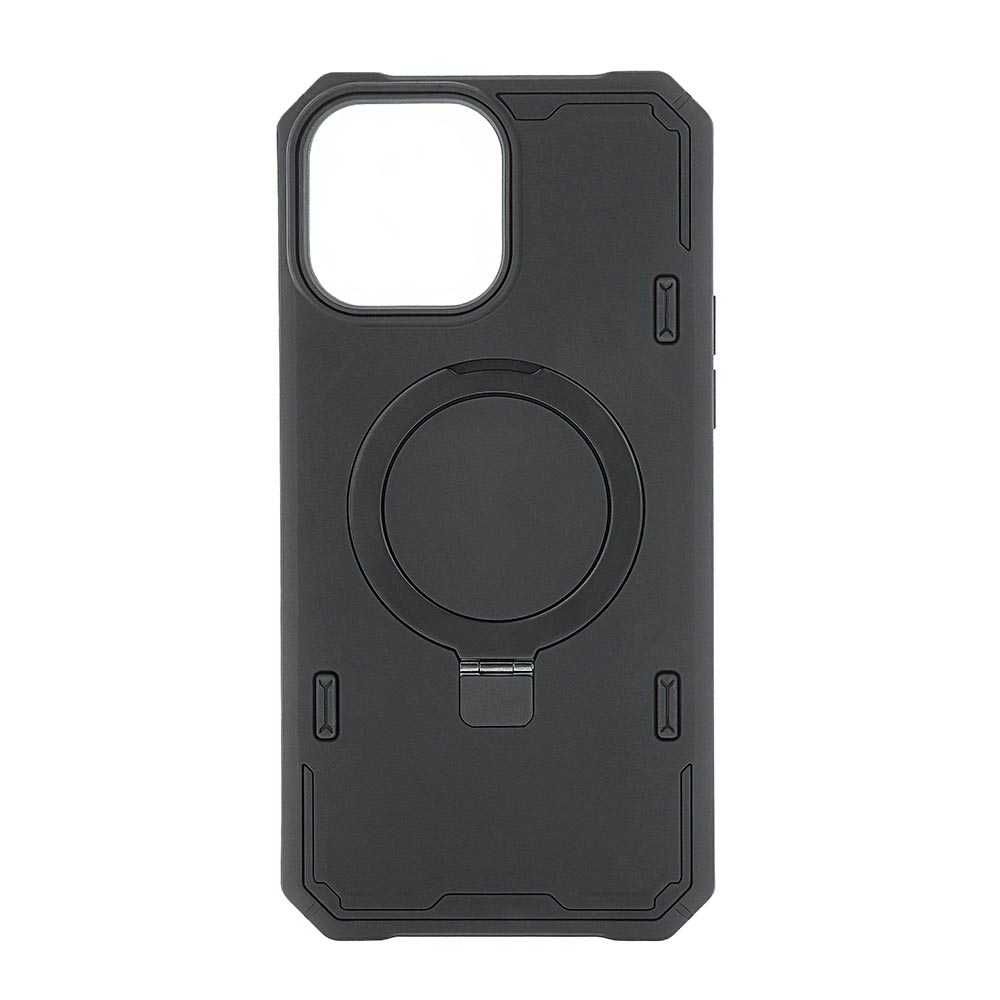 Plecki Etui Pancerne Defender Mag Ring do Apple Iphone 14 czarne
