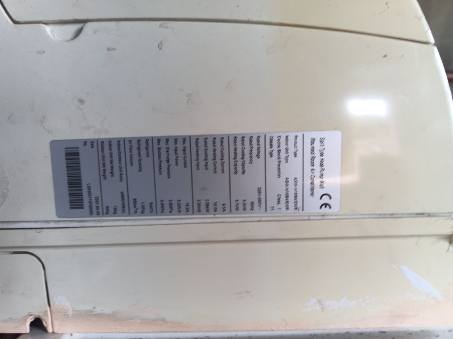 Klimatyzator split typu heat-pump