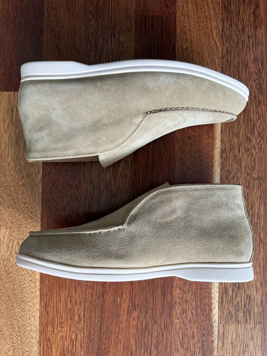 Мокасины лоферы Loro Piana Open Walk осень 43