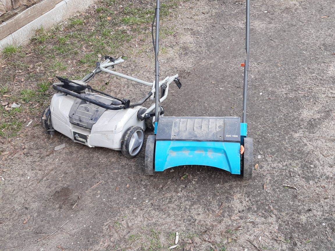 Wertykulator Elektryczny 2 szt Gardena Podkaszarka BlackDecker