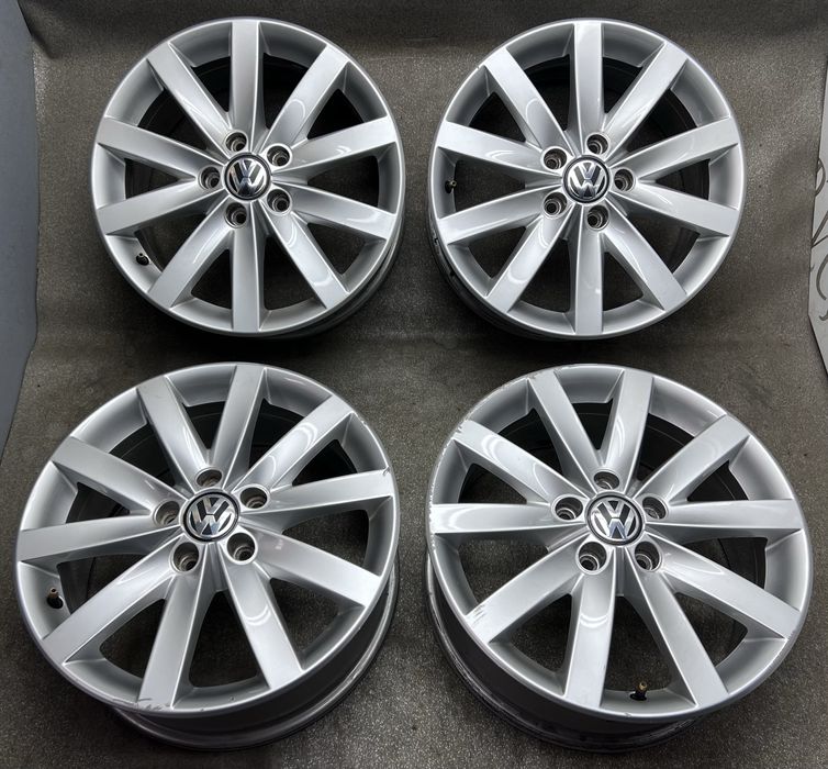 Диски R17 5 112 et54 J7 Оригінал VW golf 5 6 jetta sharan титани