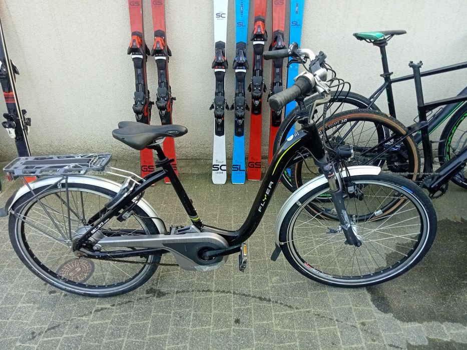 Rower elektryczny damka flyer 36v uszkodzona